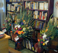Flower delivery to Larnaca waiting to go in the morning - most of the bouquets for Larnaca are just that bit more special